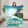 Игры Link Z-Zeldas Пледы Фланелевые Супер Теплые Пледы для Постельного Белья Дивана Покрывало