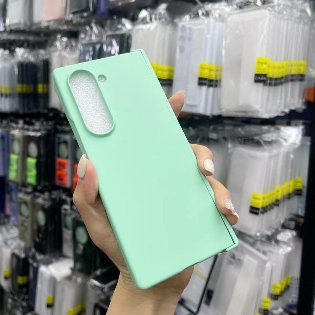 Применимо к Samsung zfold7 Макарон чехол для мобильного телефона Z FOLD5/4/3 складной экран матовый 360 всесторонний чехол для мобильного телефона
