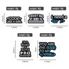 Programmer Enamel Pins Custom Creative Codes Puns Brooches Lapel Badges Funny I Need a Break Jewelry Gift for Kids Friends