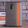 Чехол для Xiaomi Redmi 9 9T 9C 9A Coque Роскошный текстильный кожаный чехол из мягкого ТПУ Жесткий ПК чехол для телефона Xiaomi Redmi 9 Чехол Funda