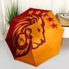 Модный складной зонт Galatasaray с автоматическим открытием/закрытием. Портативный и складной, идеально подходит для подарка, путешествий и повседневного использования.