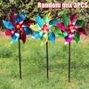 Laser Bird Repellent Windmill Outdoor Garden Rotating Wind Spinner Bird Repellent Anti-bird Pigeon Scare Windmill Reflective