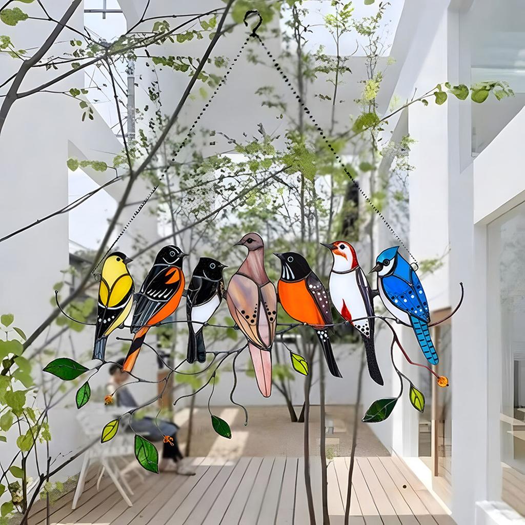 1 шт. Подвески для украшения дома, подвески в виде птиц, декоративные украшения серии «Стая птиц»