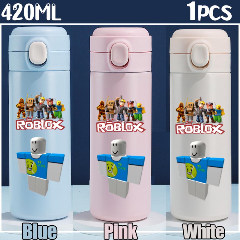 420ML Gourde Roblox Game Straight Drinking Cup Anime Water Bottle DynaBlocks 304 Stainless Steel Thermos Cup Holiday Gifts