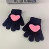 Children's Gloves Men's and Women's Five-finger Gloves Children's Autumn and Winter Warm Full-finger Gloves 2-7 Years Old