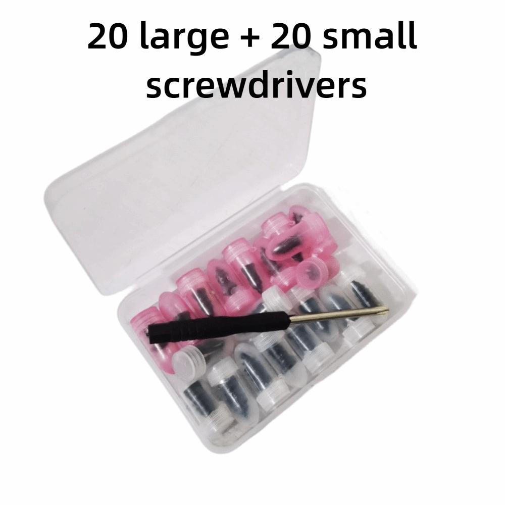 10/20/30/40/50PCS Screw in Tire Repair Rubber Nails Kits Mushroom Nails Tire Repair Nails