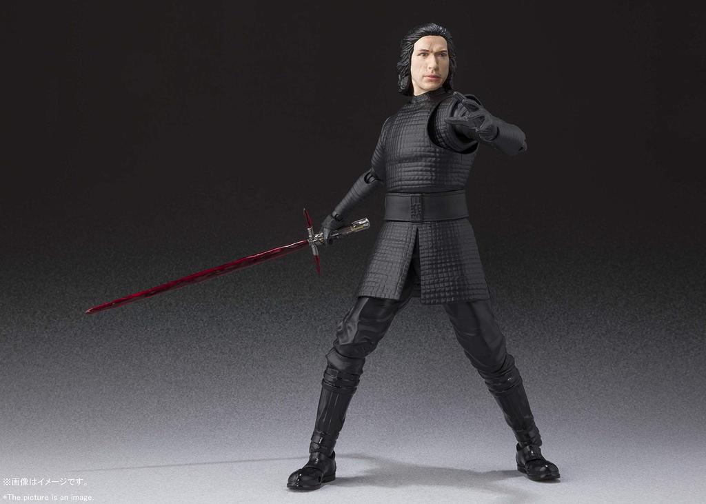 TAMASHII NATIONS Star Wars Kylo Ren The Rise of 155mm Painted Movable Figure SHFiguarts (ЗВЕЗДНЫЕ ВОЙНЫ Скайуокер) приблизительно. ПВХ, АБС, ткань