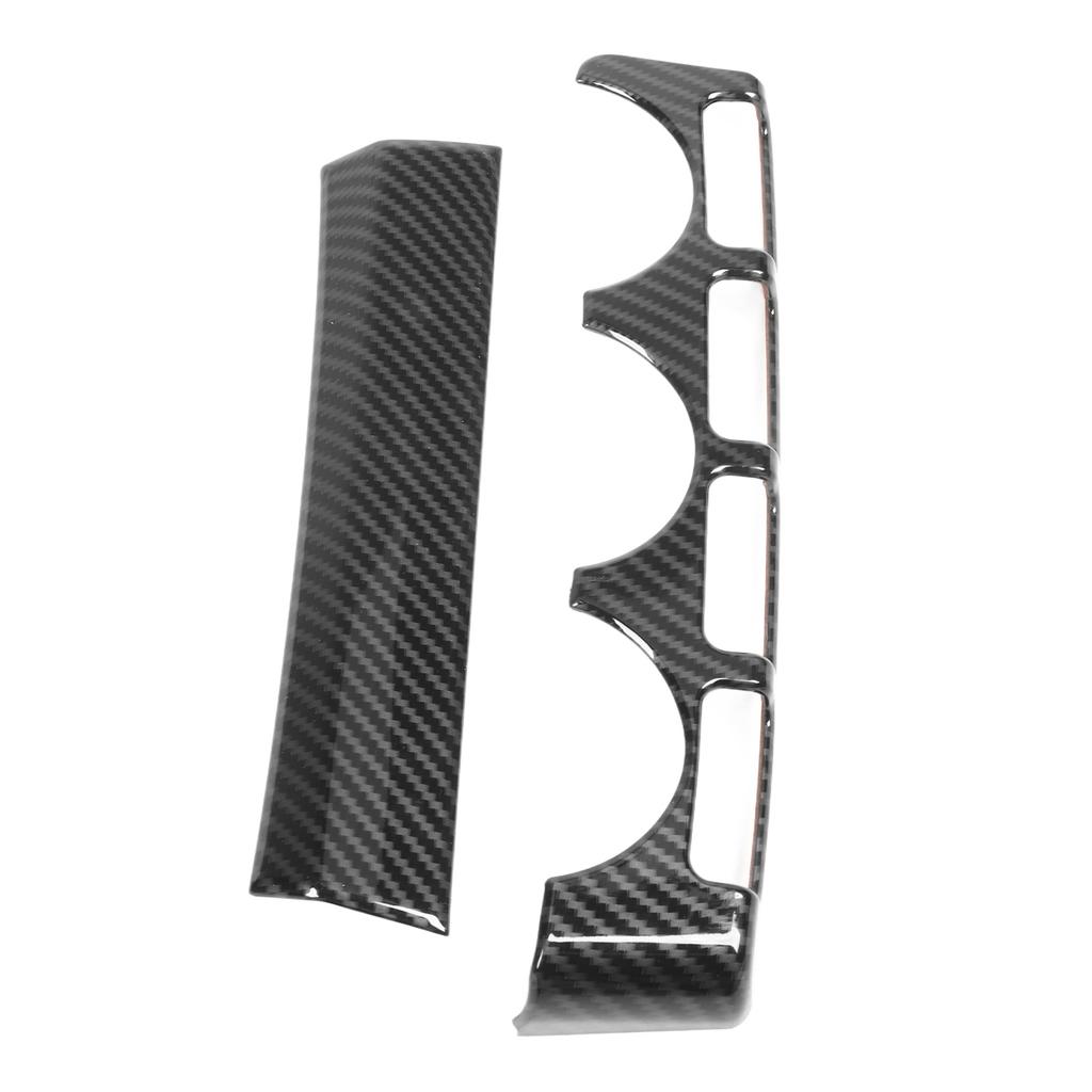 Замена отделки панели управления переключателя переменного тока в стиле углеродного волокна для Subaru BRZ ZN8 ZD8 2022 и далее