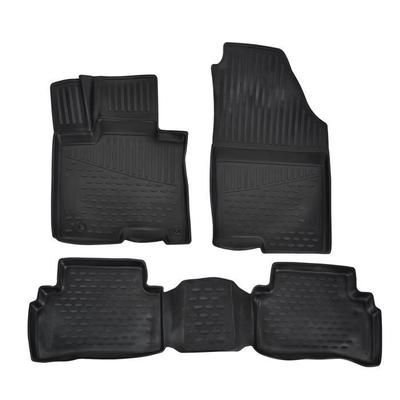 Tapis De Sol Exclusive, Hyundai Tucson, Caoutchouc 3D, 3 Pièces