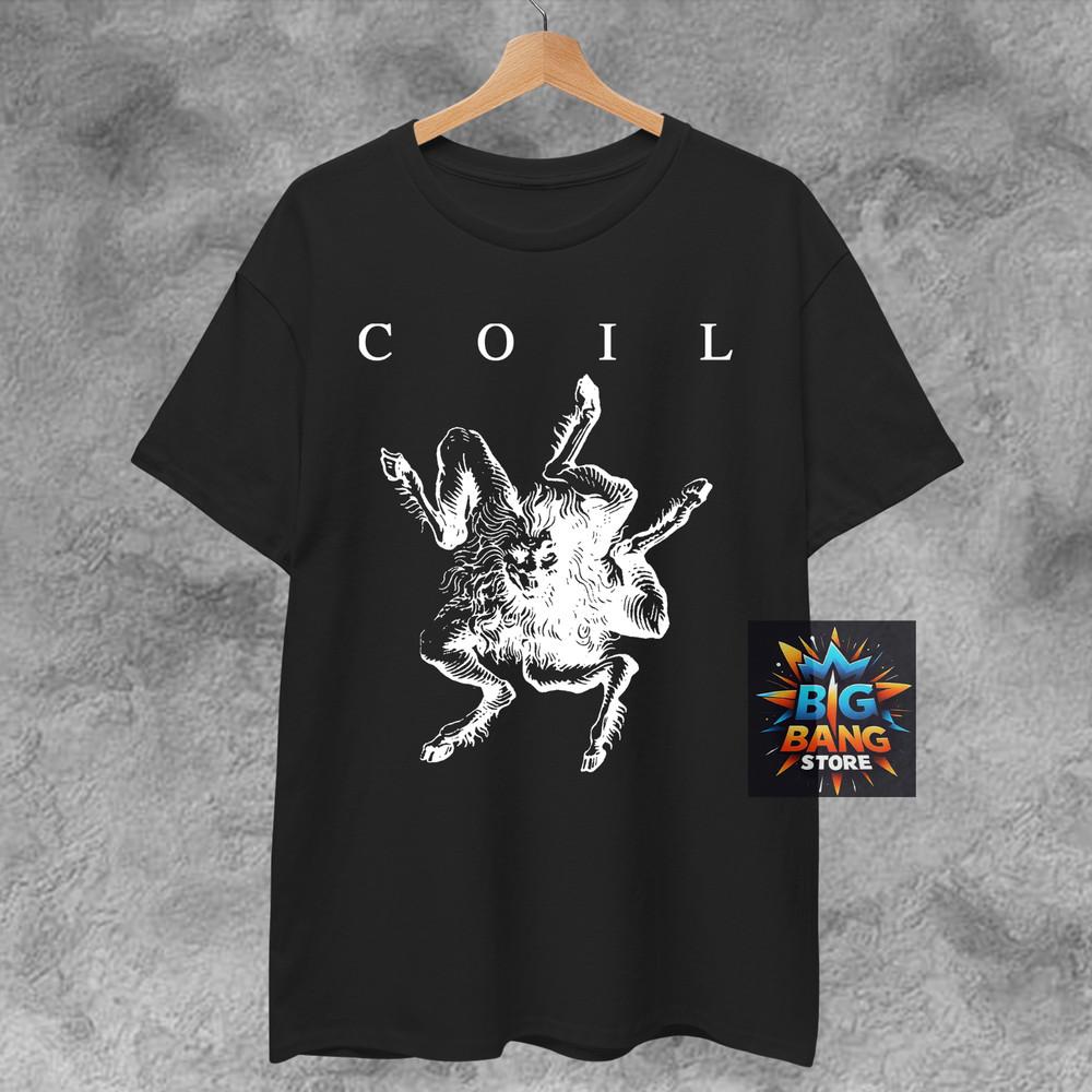 COIL Chaostrophy Рубашка skinny puppy industrial goth death in june aphex twin Футболка Унисекс Футболка