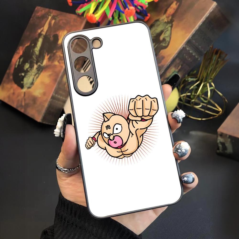 Ultimate Muscle The Kinnikuman Legacy Phone Case For Samsung Galaxy S25 S24 S23 S22 S20 S21 Note20 Ultra Plus Fe Colored Silver