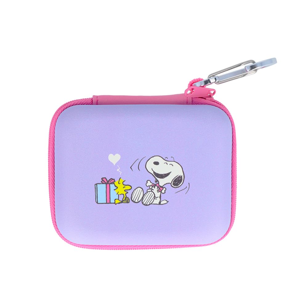 Канцелярские товары Snoopy Гаджет Woodstock S2331799 Sun-Star Чехол, Твердая обложка, и Snoopy, Фиолетовый,