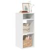 VidaXL Bookcase White 34x31x80 Cm Engineered Wood, Storage Cabinet, Storage Shelf, Shelving Unit, 860274