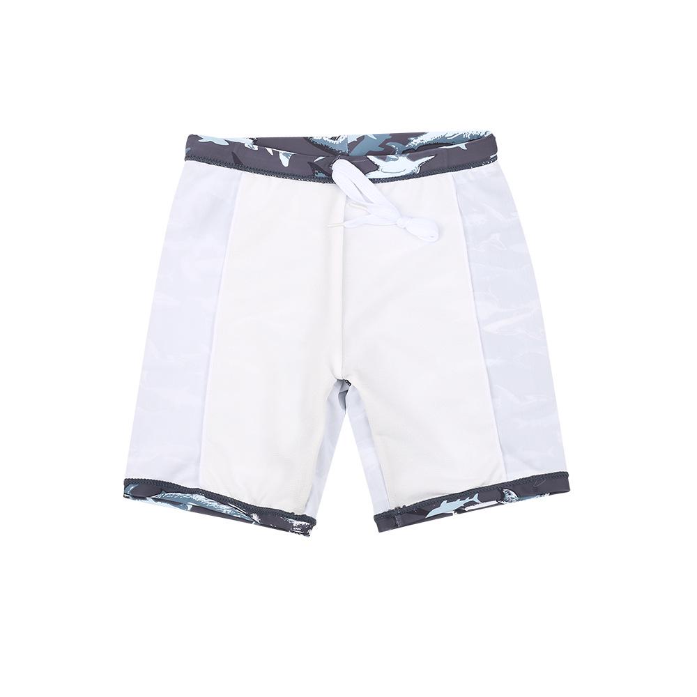 Sun-Protective Camouflage Split Swimsuit for Boys - Middle & Big Kids