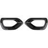 Crosselec Carbon Fiber Front Bumper Honeycomb Grille Inserts Mesh cover trim For Charger SRT/Scat Daytona 2015-2021