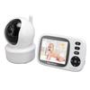 Видеоняня с камерой, 2-стороннее аудио, ночное видение, долгий срок службы батареи, беспроводной детский монитор, США