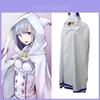 Изысканный плащ Эмилии для косплея Rezero Стильный плащ с капюшоном для поклонников аниме