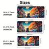 Space station e-sports computer super thick Mouse Pad Animation desk pad non-slip mouse pad Rubber mousepad desk accessories
