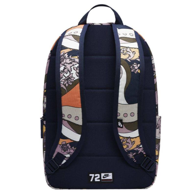 Nike Heritage Polyester Backpack Regular Unisex Multicolor Casual CK5731-451