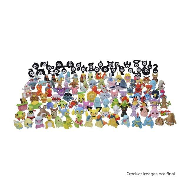 Pokemon Center Original Plush Fit Neura Pokémon 17.5×7×8(H×W×Dcm)