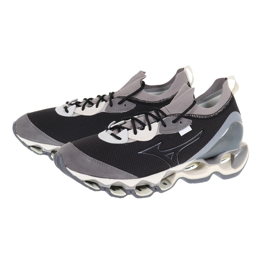 Mizuno Casual Shoes Wave Prophecy Beta Black Blue D1GA227609 Sneakers Daily Use Town X Blue (MIZUNO) (Black / 26.0 / Men's, Lady's)