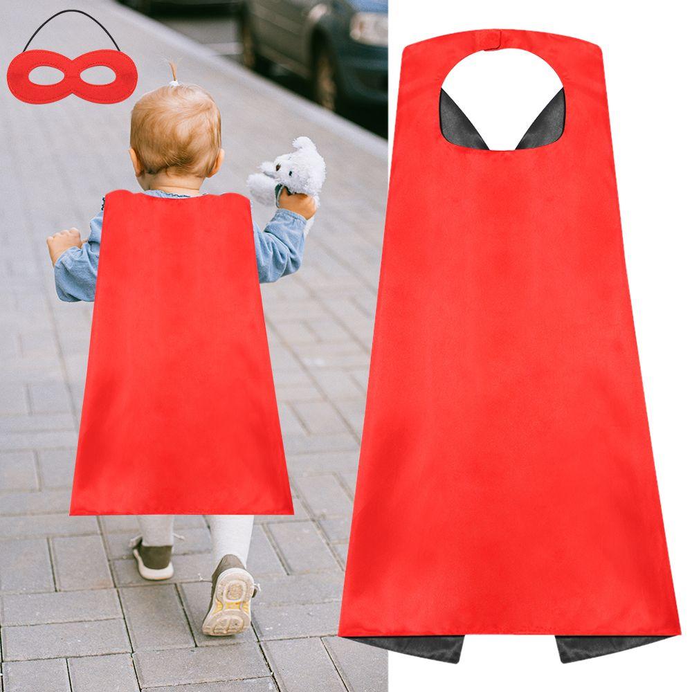 Фестиваль маскарадный костюм Хэллоуин косплей супер герой плащ маска мальчики девочки плащ супергерой костюмы