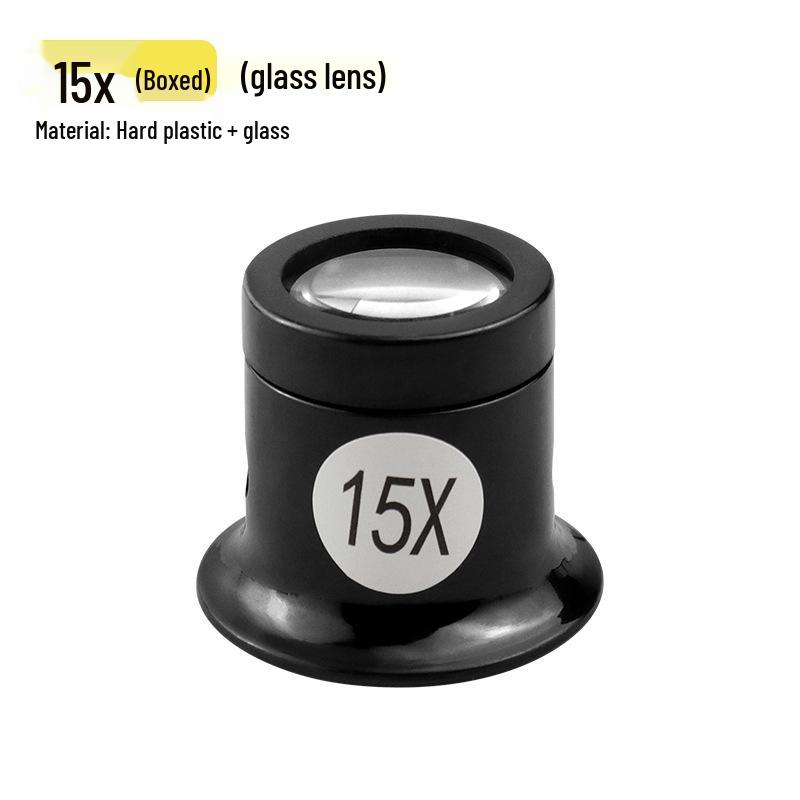 Лупа для ремонта часов: Окулярное стекло 5X, 10X, 15X, 20X