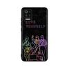 Чехол BT2 Bangtan Boys Love Yourself для iPhone 16 15 Plus 14 13 12 11 Pro 8 7 6S 6 SE 5S X XR XS Max Realme C30 C33 C31 9I Huawei P30 черный мягкий чехол
