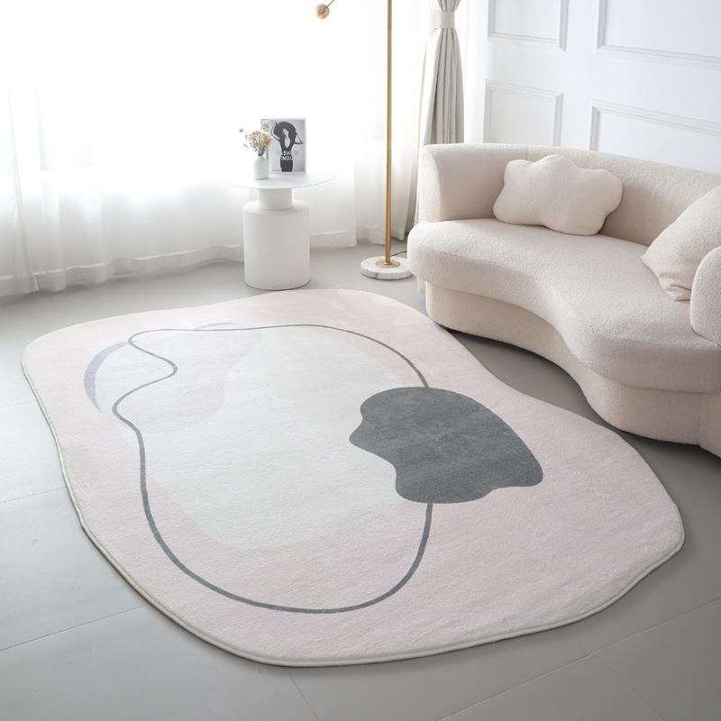 WTEMPO Необычный ковер для гостиной, напольный коврик для спальни, светлый роскошный ковер для одежды и головных уборов