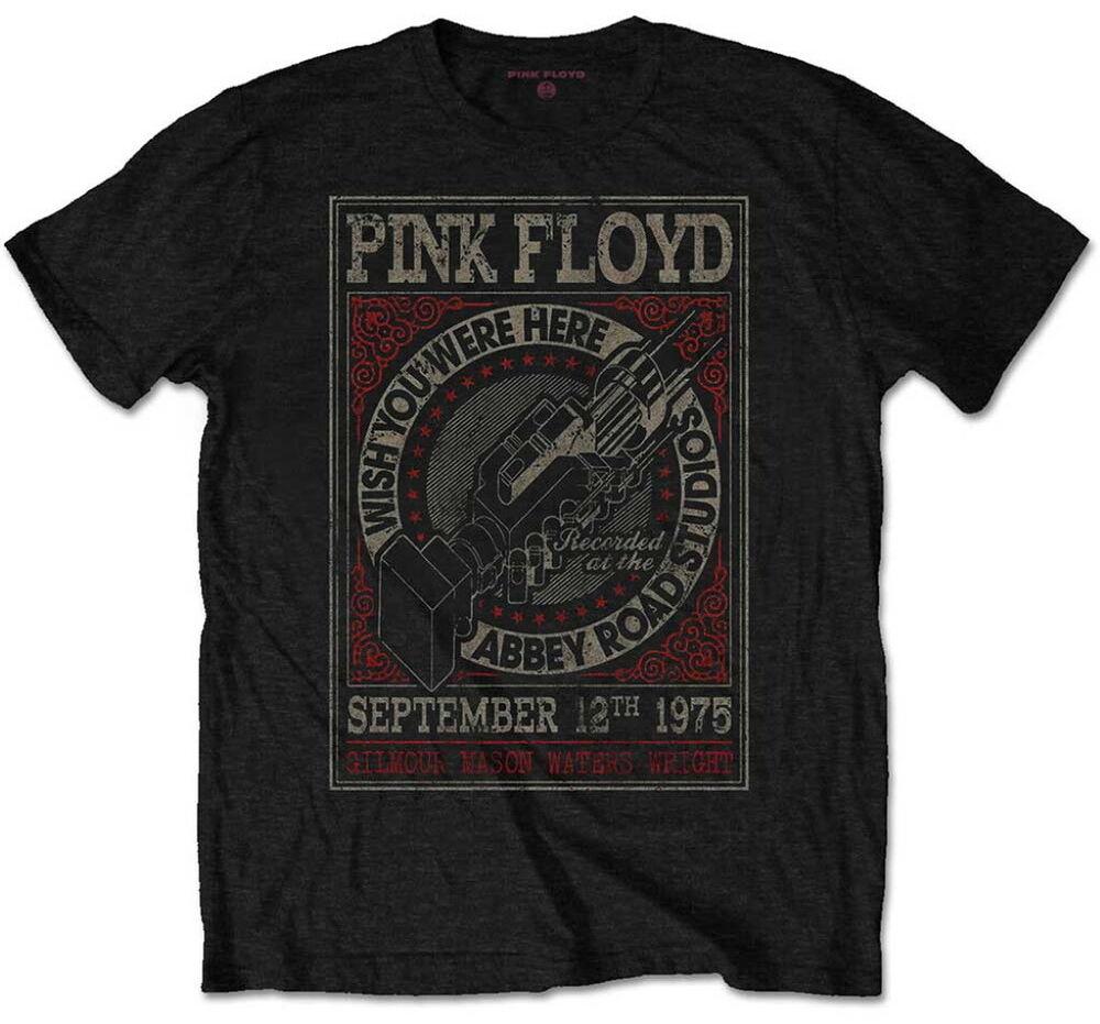 Черная футболка унисекс Pink Floyd Wywh Abbey Road Studios