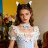2 шт. Плюшевая повязка на голову с ушками животных и заколка для волос для женщин, девочек и детей, мягкий аксессуар для волос для косплея, вечеринки, Хэллоуина