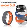 Мягкий силиконовый ремешок для часов Whoop 5.0 Регулируемый ремешок для Whoop 5.0 MG и Whoop 4.0 Спортивный браслет Запасные аксессуары