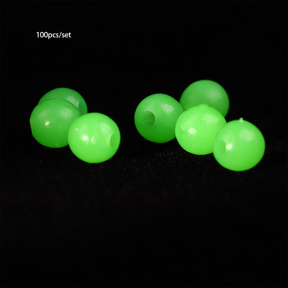 5mm Round Sea Fishing Tool Fishing Beads Fishing Accessories Glow Rig Beads Float Tackles