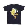 Mens Tweety Christmas Hat T-Shirt