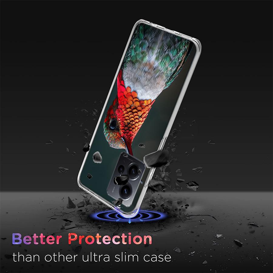 The Spirit of Hummingbirds Phone Case For Redmi 12 13C 12C 15C 9 10 10C Note 13 Pro Plus 14 15 Pro 9T 9C 9A TPU Soft Cover Clear
