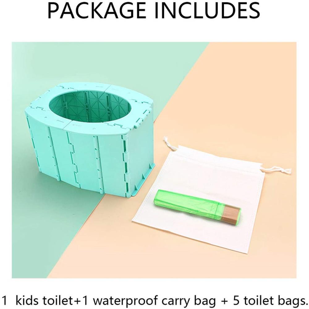 На улице Малыш Дети Путешествия Горшок Туалет Автомобильный Горшок Писсуар Портативный Складной Туалет Мобильное Сиденье