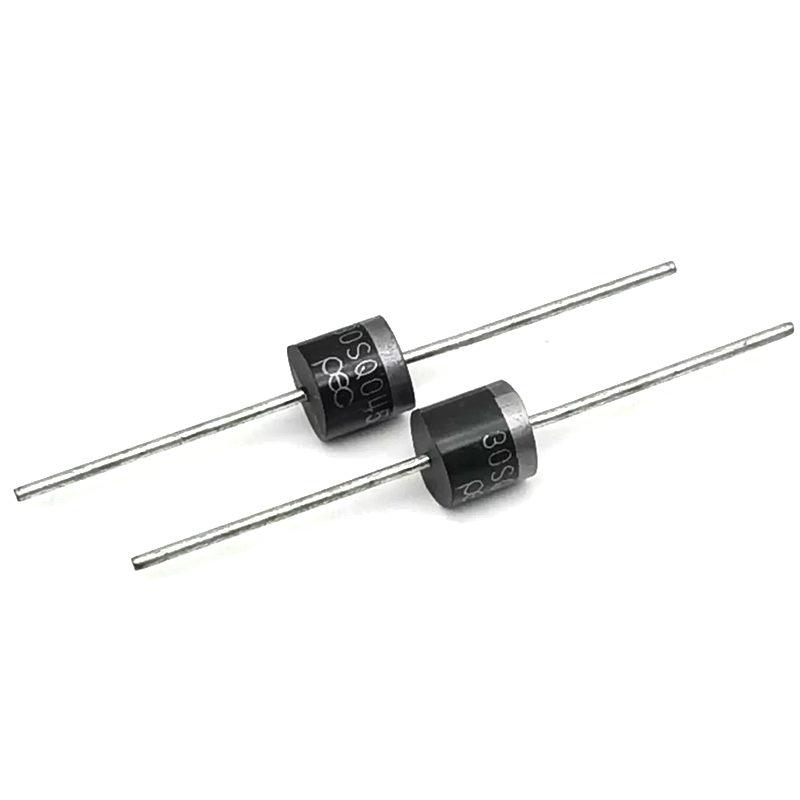 6PCS 30SQ050 Schottky Diode 30A 50V Axial for Solar Panel Parallel Reflow Protection