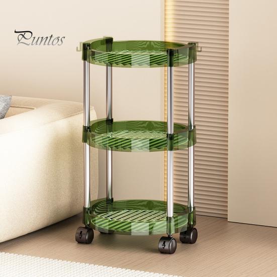 Стеллаж для хранения вещей, многоуровневая тележка с вращающимися на 360 градусов колесами, прочный несущий органайзер для косметики в ванной, полка большой емкости