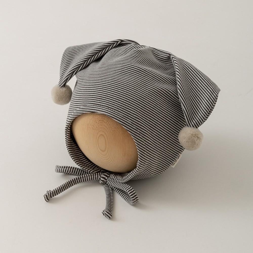 Милая Детская Шапочка для Новорожденного с Ушками Кошки и Завязками, Мягкая Шапочка-Бонетка для Младенца, Фото Реквизит