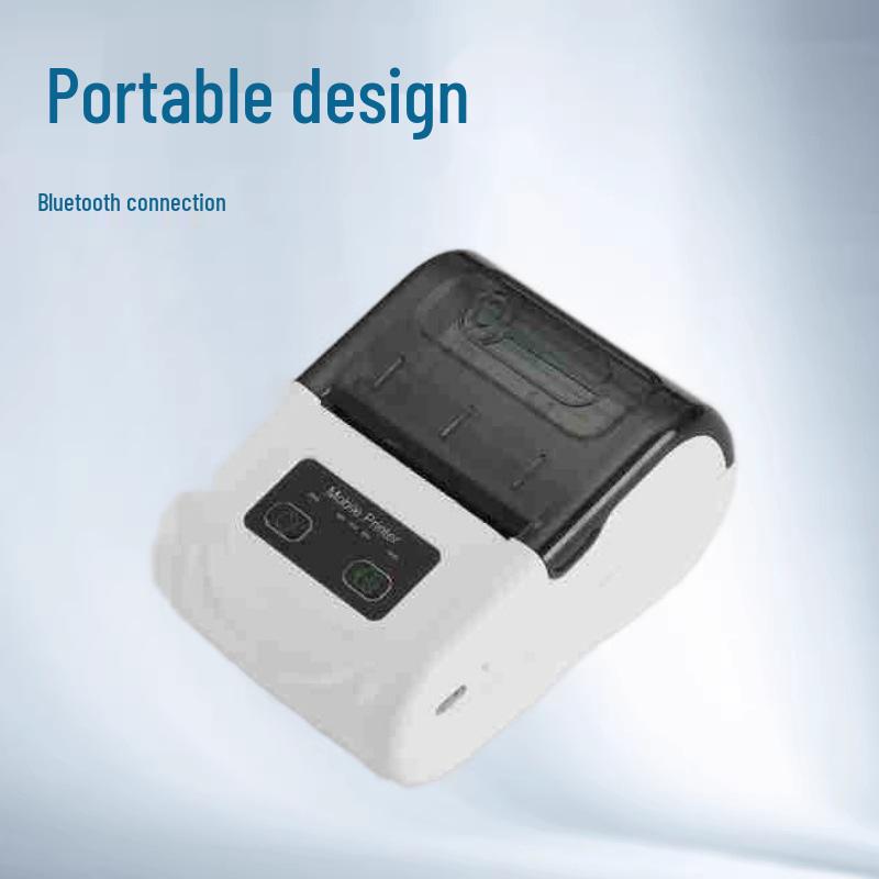 58-мм Bluetooth/WiFi Термопринтер чеков с голосовым управлением для обработки заказов и управления запасами для супермаркетов.