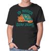Unisex Crew Neck T-Shirt Rather Stay Home Graphic Short Sleeve Casual Tee