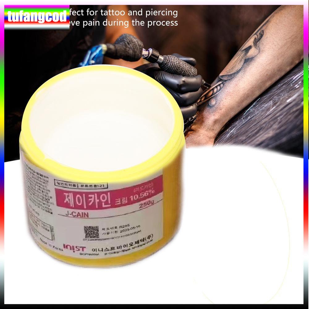 250 г анестетик татуировки быстрая кожа онемение 10,56% желтый крем полупостоянный