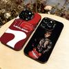 Спортивный чехол Charles Leclerc для iPhone 17,16,15,14,13,12,11 Plus,Pro Max,XS,Цветной, Серебряное покрытие внутренней стороны