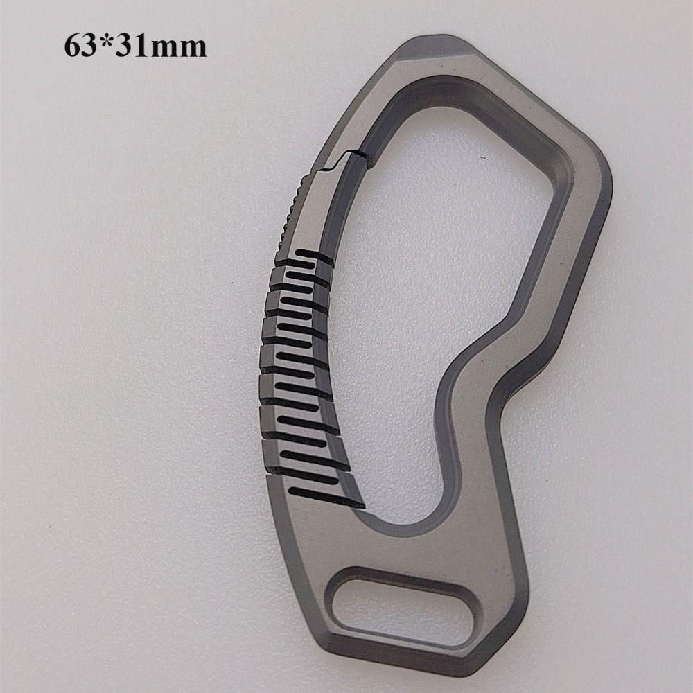 Титановый сплав Брелки Реальный Кулон Новый EDC Инструмент Мужской Креативный Подарок