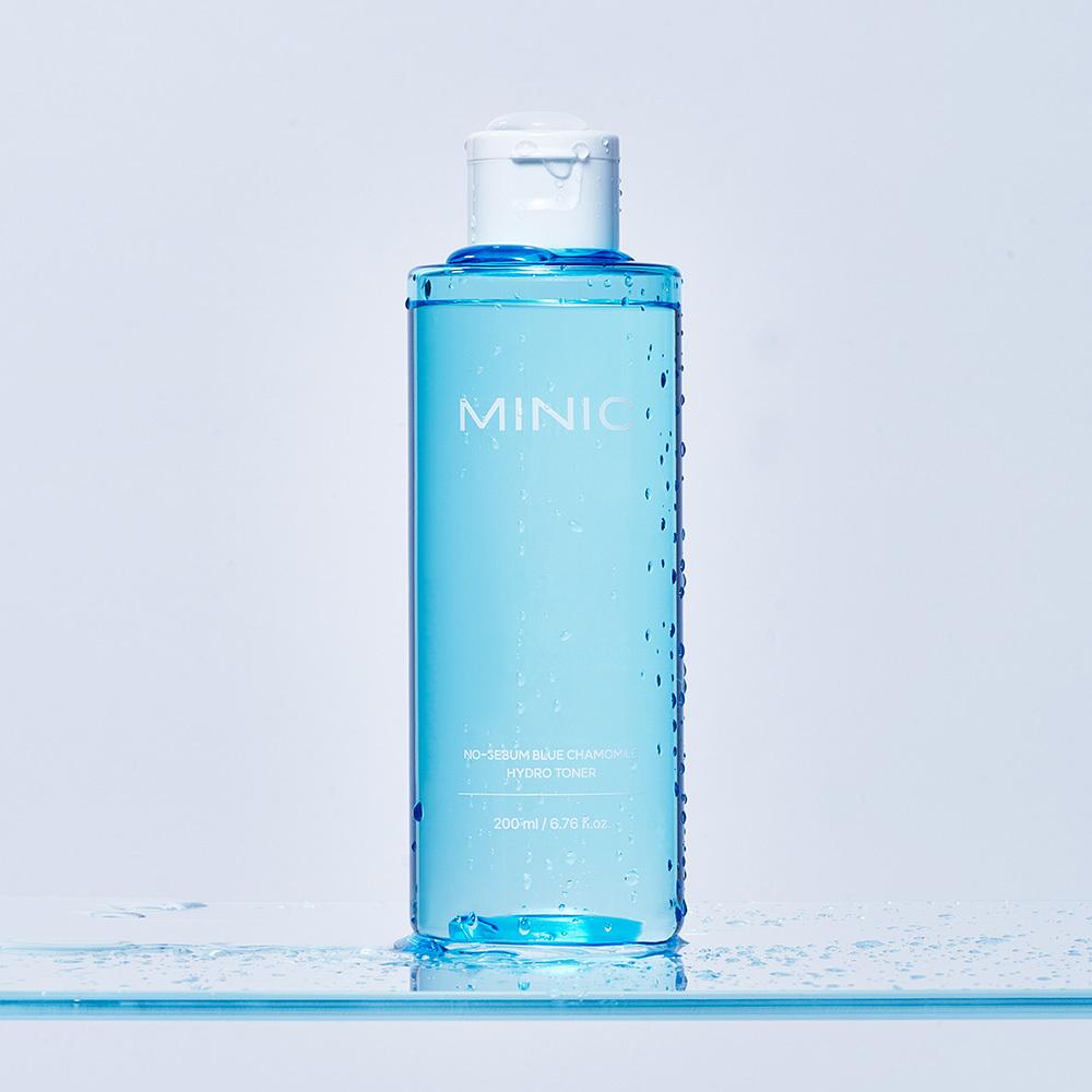 Minic [Уход за жирной кожей] Minic No Sebum Голубая ромашка Увлажняющий охлаждающий тоник 200 мл