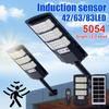 Outdoor Solar Wall Lights with Motion Sensor Sunlight Charge Waterproof Street Light Garden LED Solar Spotlight Remote Control