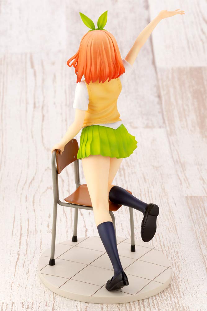 Juya The Quintessential Quintuplets Yotsuba Nakano в масштабе ПВХ, окрашенная готовая фигурка PP893 1/8