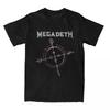 Футболка Megadeths Cryptic Writings для мужчин и женщин, 100% хлопок, забавная, с круглым вырезом, черная металлическая, дэт-метал-футболка, короткий рукав, одежда, уникальная
