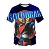 Детская футболка с аниме Grendizer, НЛО-робот Goldorak, уличная одежда с 3D принтом, модная футболка для мальчиков и девочек, детские футболки, топы, Harajuku, одежда для мальчиков