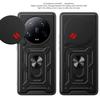 Чехол для защиты камеры Xiaomi 14 Ultra Mi 13 Ultra Xiaomi Redmi A3 Armor Hybrid Ring Back Cover